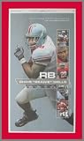 Ohio State Buckeyes - Dispatch - Chris Wells - Wood Mounted Newspaper Print