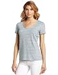 Calvin Klein Performance Womens V-neck Pocket Tee