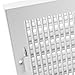 Accord AB3BRWH146 Baseboard Grille with 1/3-Inch Fins Louvered Design, 14-Inch x 6-Inch(Duct Opening Measurements), White