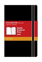 Moleskine Weekly Notebook 2010 12 Month Pocket Soft Black