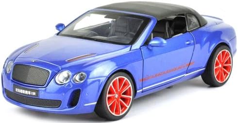Nine States Metal Body 1:24 Bentley Continental Pull Back Car Model Blue