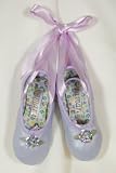 KAMARA Flower Girl Ballet Slippers Lavender BALLET Dance Girls Shoes 4-2