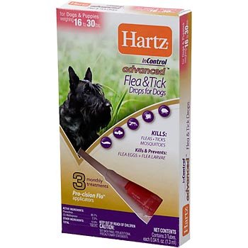 Hartz InControl Advanced Flea and Tick Drops for Dogs and Puppies