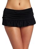 Ocean Avenue Women's Skirted Bottom, Black, Small