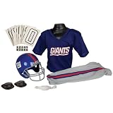 New York Giants Youth NFL Deluxe Helmet and Uniform Set (Medium)