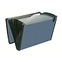 Smead Poly Metallic Expanding Files, Letter Size, 12 Pocket, Blue (70712 )