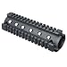 UAG 2-Piece AR15 AR-15 M4 Carbine Rifle Quad 4-Weaver/Picatinny Rail Aluminum Handguard