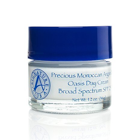 Signature Club A Precious Moroccan Argan Oil Oasis Day Cream Broad Spectrum SPF 25 ~ EXP 2016