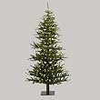 7' Pre-Lit Minnesota Pine Christmas Half Tree - Clear Lights