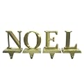 N O E L Stocking Holder Set