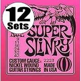 Ernieball Super Slinky(2223)×12セット アーニーボール エレキギター弦の画像