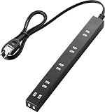 エレコム　スリムタップ／６個口／２ｍ／ホワイト　4077415　TSL2620WH