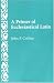 A Primer of Ecclesiastical Latin