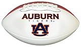 Auburn Tigers Official Size Synthetic Leather Autograph Football