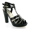 Womens Chunky Platform Strappy Sandals