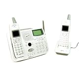 AT&T E5965C 5.8 GHz DSS Expandable Cordless Phone with Answering System with AT&T E580-2 Accessory Handset with Color Display - Factory Refurbished