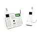 AT&T E5965C 5.8 GHz DSS Expandable Cordless Phone with Answering System with AT&T E580-2 Accessory Handset with Color Display - Factory Refurbished