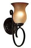 IMAGE OF Kenroy Home 91661ORB Ponte Vedra 1-Light Wall Sconce, Oil Rubbed Bronze