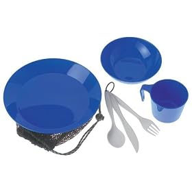 GSI Cascadian 1 Person Table Set - Blue by GSI