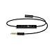 iLuv iEA15BLK iPod Remote with 3rd-Party Headphone Adapter for VoiceOver