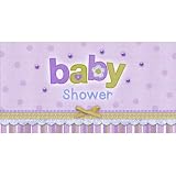 Carter Girl Baby Shower Embellished Invitations 8ct