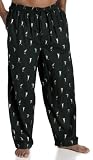 Nautica Sleepwear Men's Golfer Printed Flannel Pant