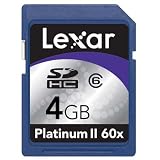  : 4GB Platinum II Sd Card