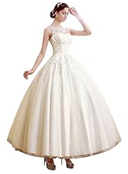 Plus Size Strapless Ankle Length Jeweled Ruched Applique Backless Lace-Up Satin/Tulle   Ball Gown  Dress