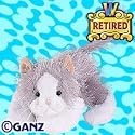 Webkinz Grey Cat New with Sealed Tags and Unused Code - Retired