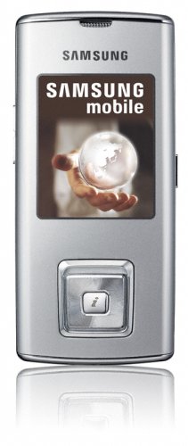 Samsung - Téléphone portable SGH-J600 - coulissant - Appareil photo 1,3 mégapixel / Lecteur multimédia / slot mémoire MicroSD / Radio FM / bluetooth - cool silver