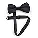 TopTie Mens Formal Tuxedo Solid Color Satin Bow Tie Classic Pre-Tied Bow Tie-WHEAT-1 Pack