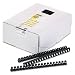Fellowes Plastic Comb Bindings, 0.75 Inches, 150 Sheet Capacity, Black, 100 per Pack (52367)