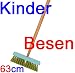 Produkt-Bild: Kinder Gartenbesen Holz mit Kunststoff Borsten, Kinder Garten Haushalts Besen (LHS)