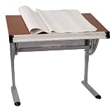 Adjustable Drawing and Drafting Table - NAN-JN-2433-GG by