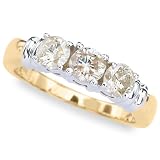 41NhJY0c1VL. SL160  1 ctw Three Stone Diamond Ring