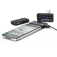Excelvan FM TRANSMITTER for iPhone 5 4S 4 3GS 3G iPod TOUCH MP3, Hands-Free