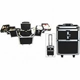 City Lights Lockable Aluminum Case On Wheels