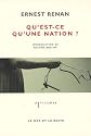 Qu'est-ce qu'une nation ?