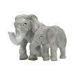 Westland Mother and Baby Elephant Magnetic Salt & Pepper Shaker Set