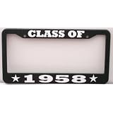 CLASS OF 1958 License Plate Frame by Motown Automotive Design