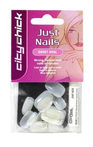 Childrens Toyshop   : City Chick Just Artificial Nails -Short Oval