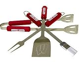 Wisconsin Badgers Grill BBQ Utensil Set
