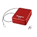 SentrySafe P005KR 0.05 Cubic Foot Keyed Compact Safe, Red