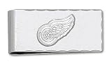 Sterling Silver Detroit Red Wings Logo Money Clip