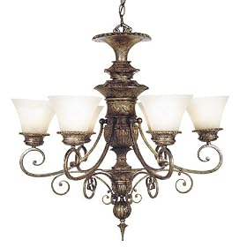 Kenroy Home Pompeii 6 Light Chandelier by Kenroy