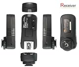Pixel Pro Digital & Film Camera Multi-function Wireless Shutter Remote Control & Wireless Flash Trigger & wireless studio trigger Combo System Receiver ONLY for Canon EOS 1D 5D 7D 50D 1000D 550D 500D DSLR 580EX II 430EX II Flashgun