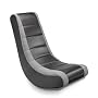 Ace Bayou ABC Life Style Furniture Video Rocker, Adult, Black/Silver Stripe