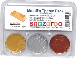 Metal THEME PACK Snazaroo Face Paint Theme Set