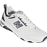 New Balance Men's MX856 Training Shoe,White/Navy,10.5 6E US