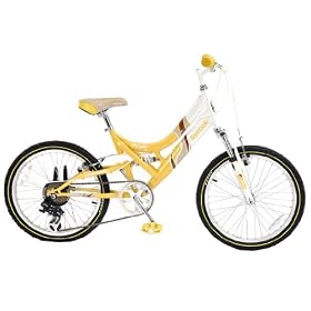 Reebok Melody Girls Bike - Yellow/White, 20 Inch
